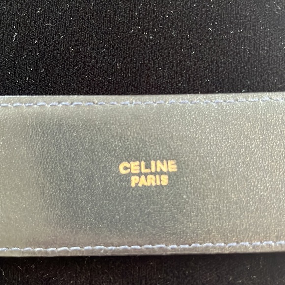 Celine Paris Vintage Toggle Belt XS - Picture 6 of 10